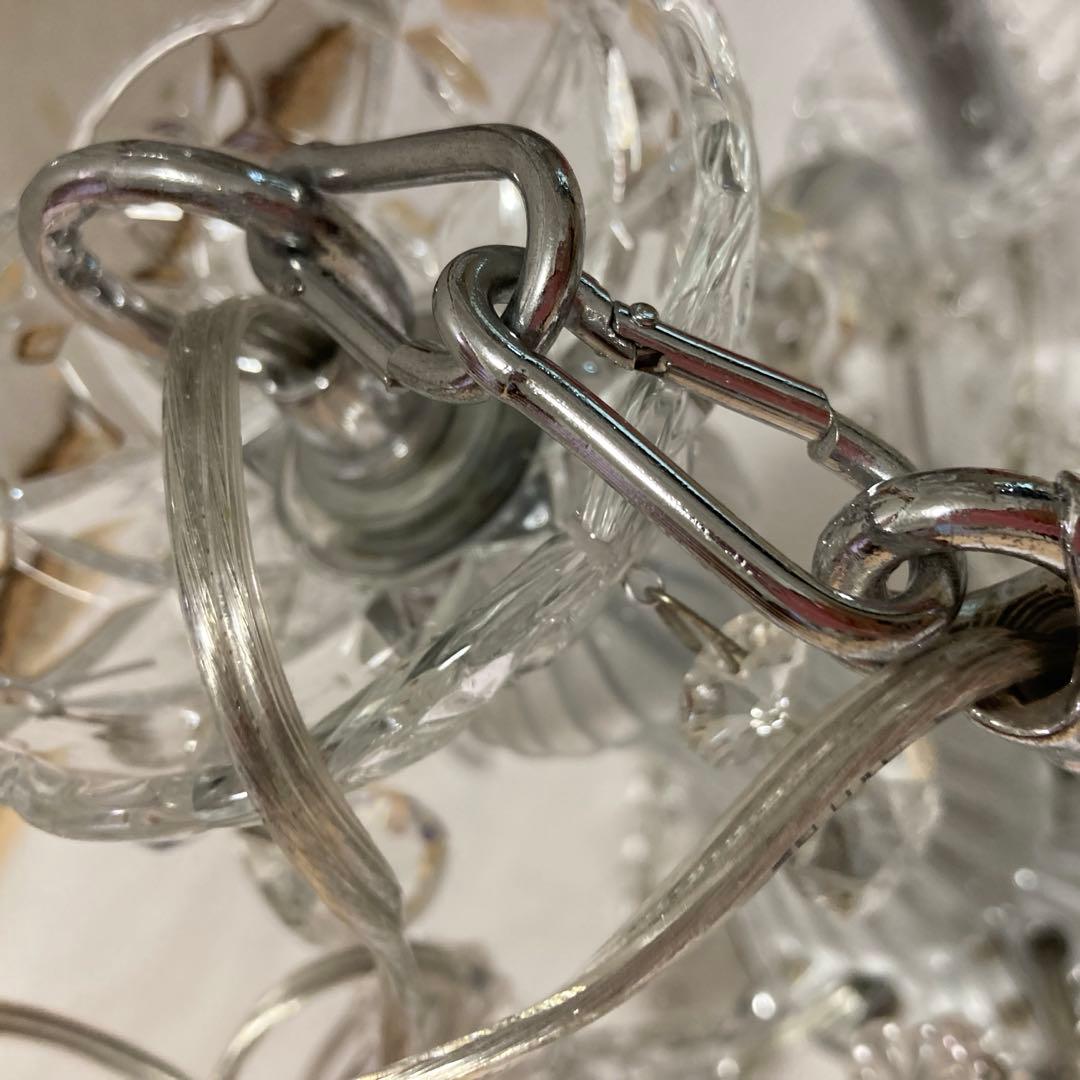 アートワークスタジオ シャンデリア 5灯 クリスタル 照明 リモコン付き