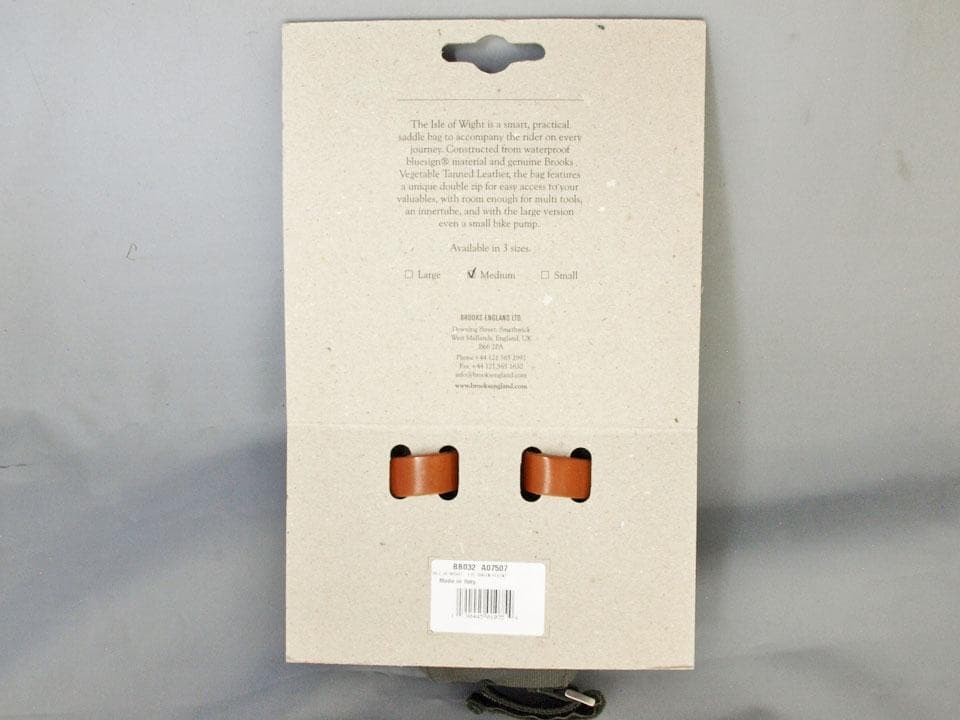 ブルックス（BROOKS）サドルバッグIsle of Wight Mサイズ 新品