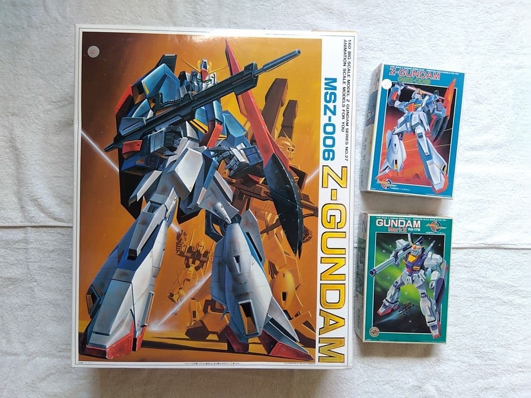 プラモデル　Zガンダム セット