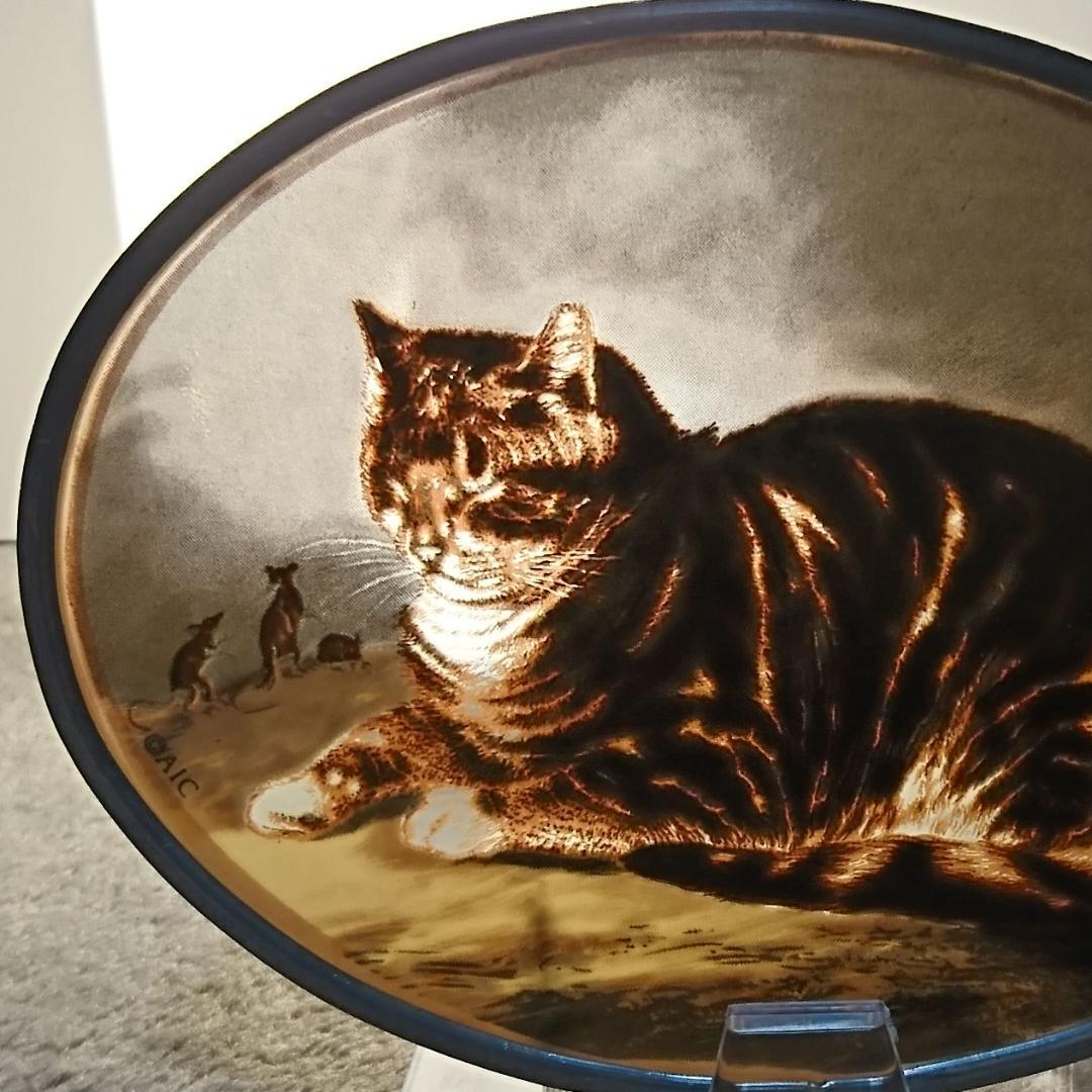 アメリカ ステンドグラス Cat 猫シカゴ美術館グラスマスターズ社にゃんこ