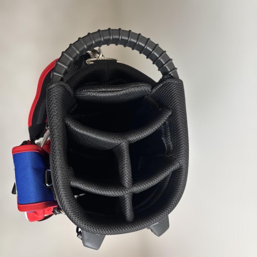 Rough & Swell キャディバッグ 青・赤・白