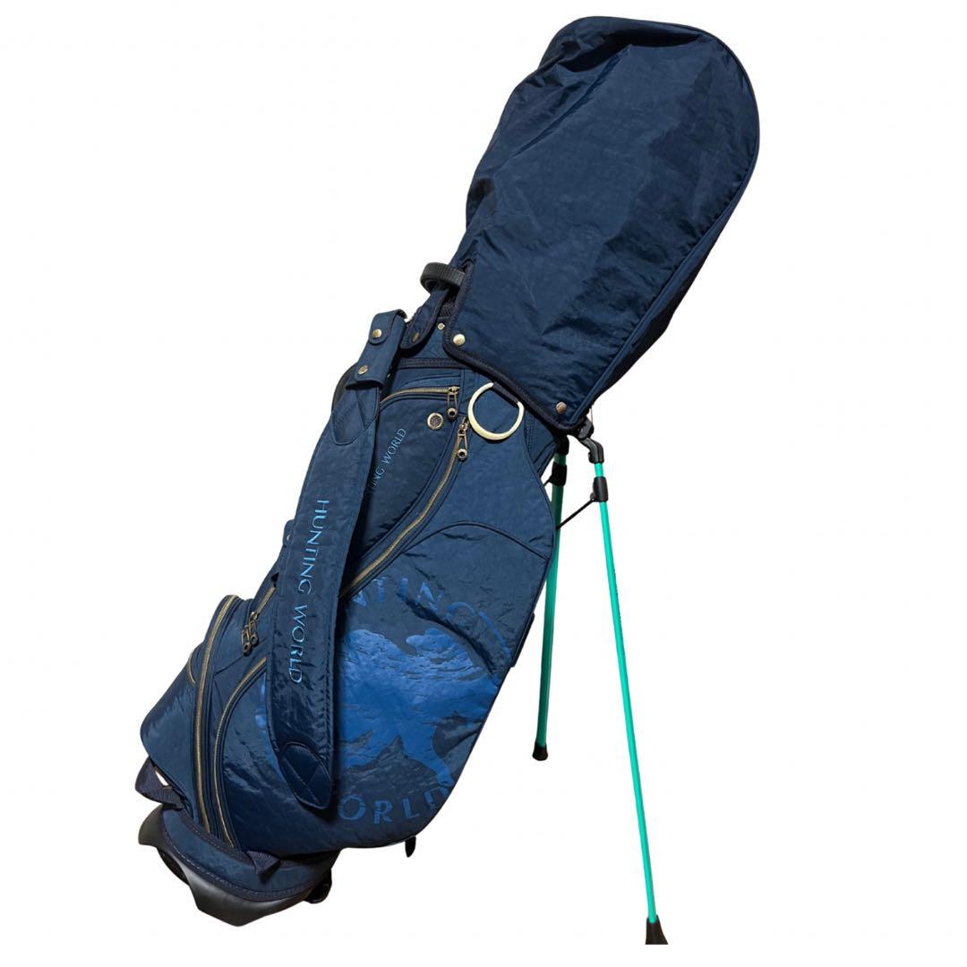 HUNTING WORLD ネイビー キャディバッグ値下げ