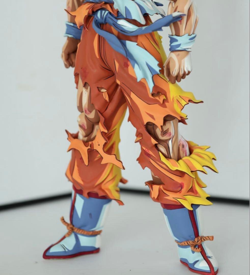 ドラゴンボールSMSP サイズ 伝説の超サイヤ人 孫悟空 リペイント 二次元彩色