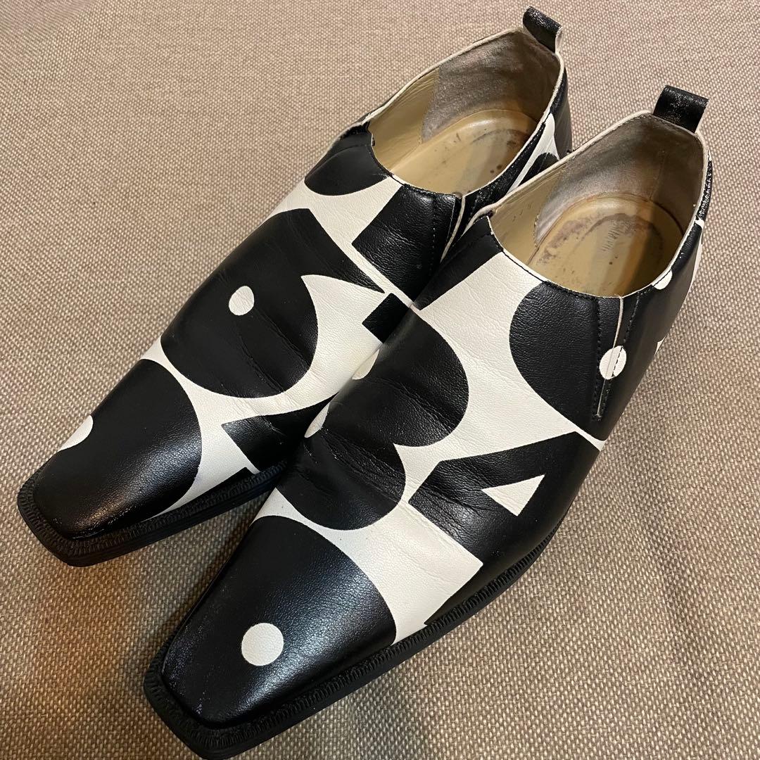 【COMME des GARCONS】02SS ナンバーシューズ24.5㎝