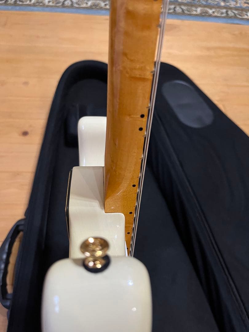 ギター K.Nyui Custom Guitar KNST ASH/M Blonde