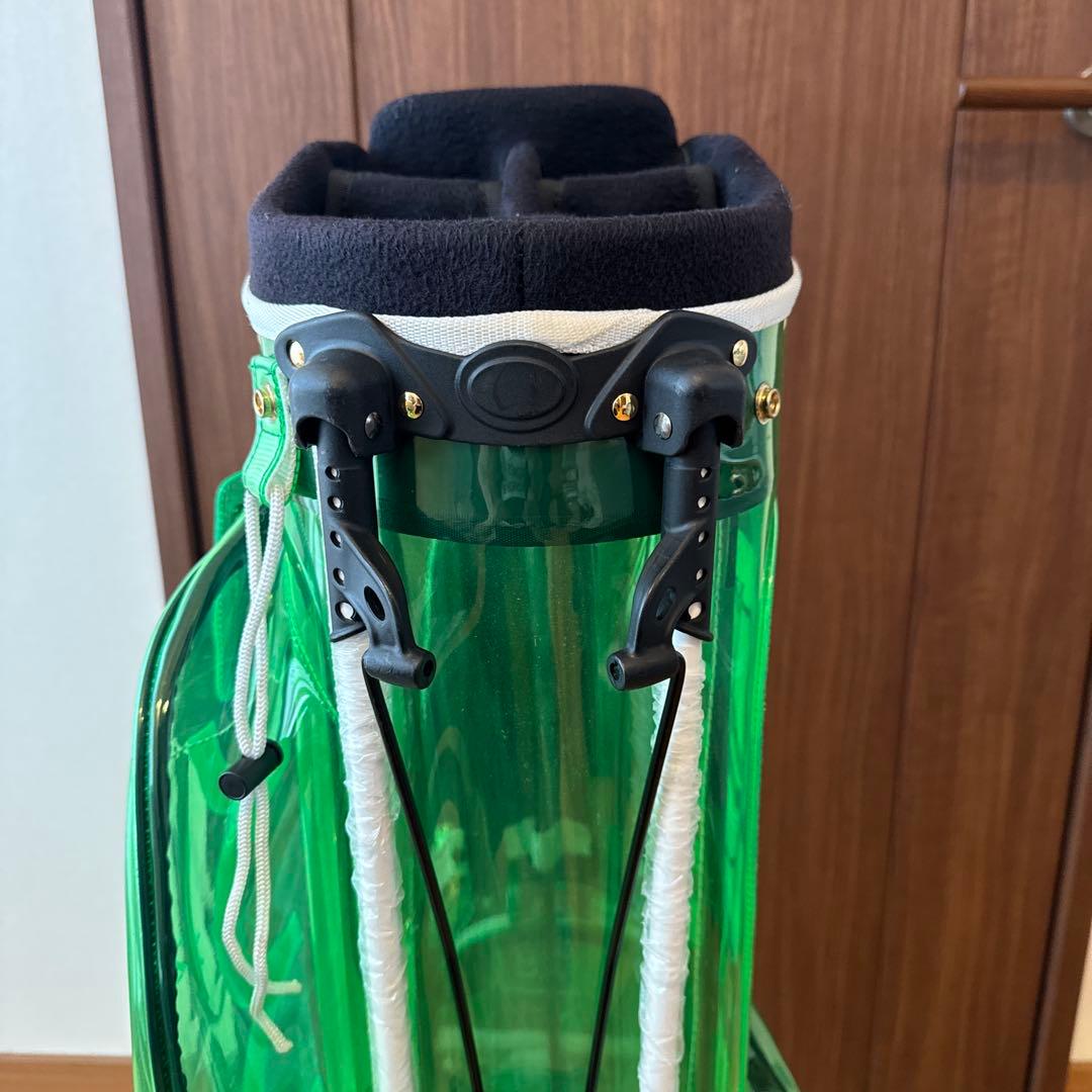 muta キャディバッグ 透明・緑