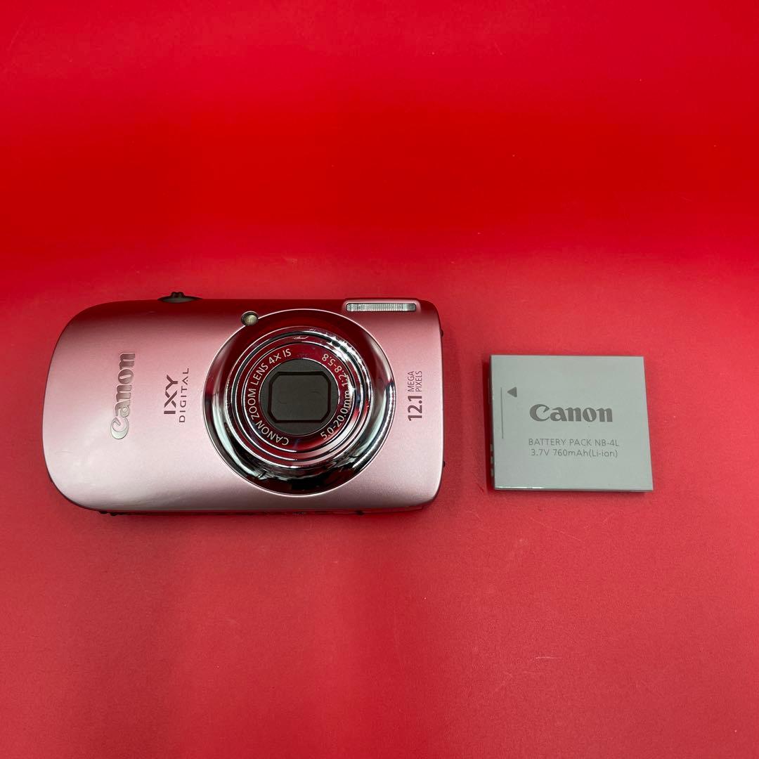 【美品・動作確認済】Canon IXY DIGITAL 510 IS ピンク