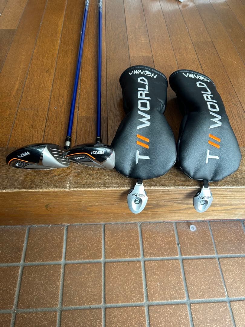 ホンマ ツアーワールド747フェアウェイウッド3w.5w