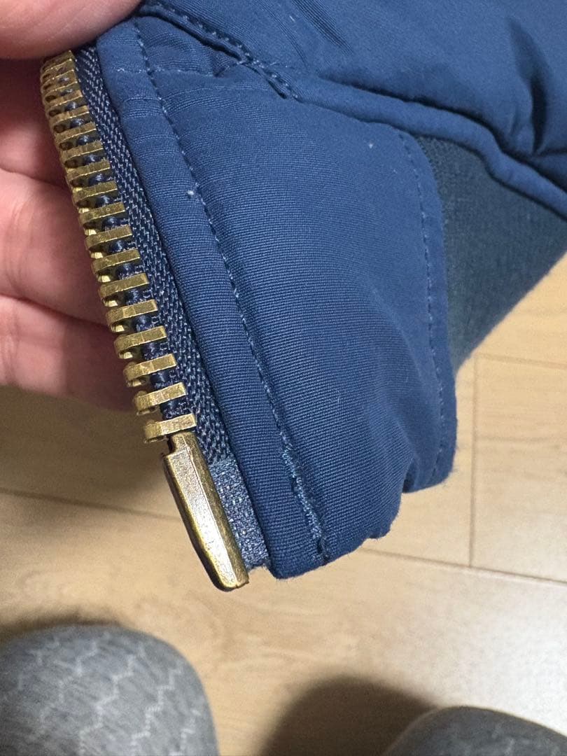 Eddie Bauer Bauer スカイライナーM ブルーダウンジャケット