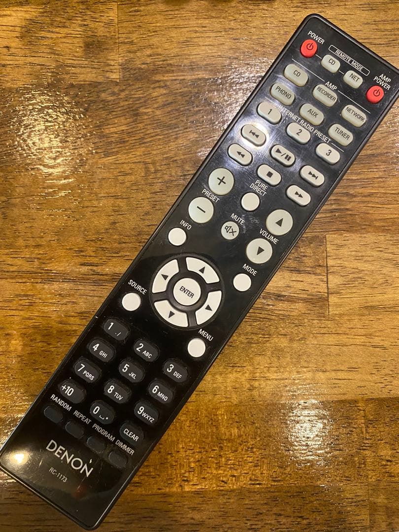 DENON PMA-390RE アンプ ブラック デノン