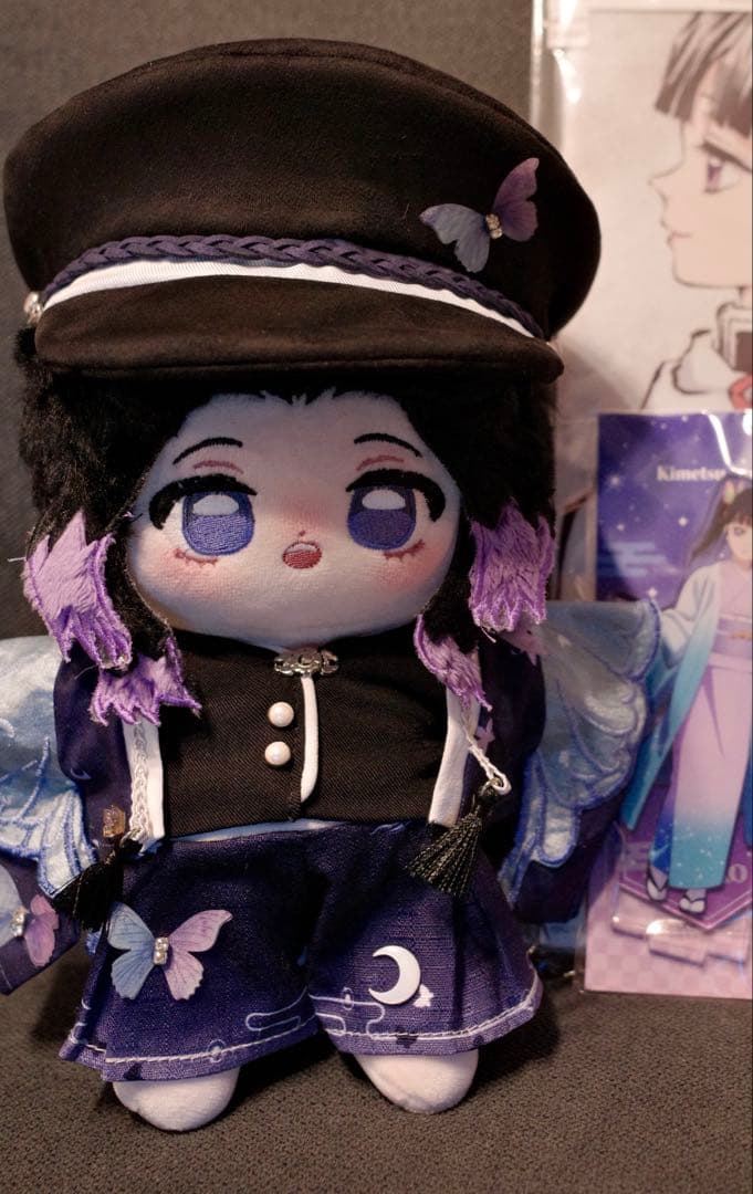 胡蝶しのぶ　着せ替え　ぬいぐるみ　20cm 鬼滅の刃