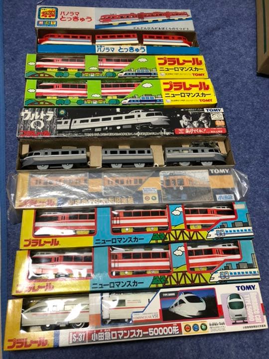 プラレール　前スイッチ　小田急　ニューロマンスカー　レトロ　絶版プラレール　6