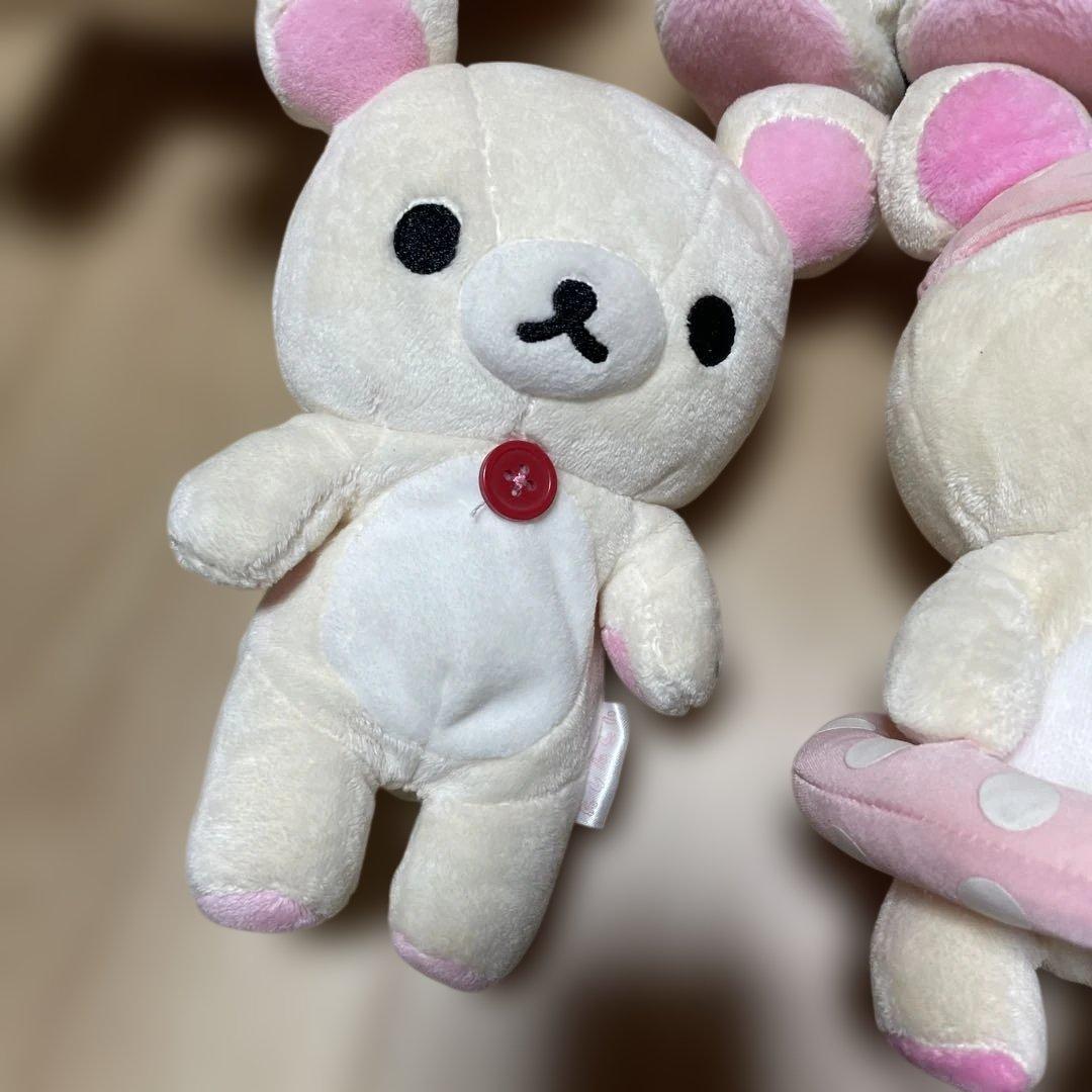 リラックマ ぬいぐるみ　コリラックマ　りらっくま　大中　7セット