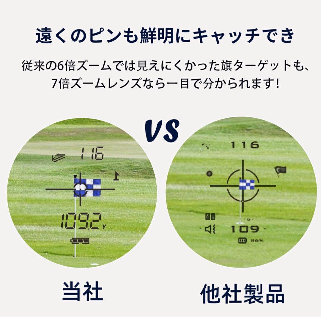 ゴルフ 距離計 0.02秒 ゴルフ レーザー 距離計 超軽量 小型 手ブレ補正