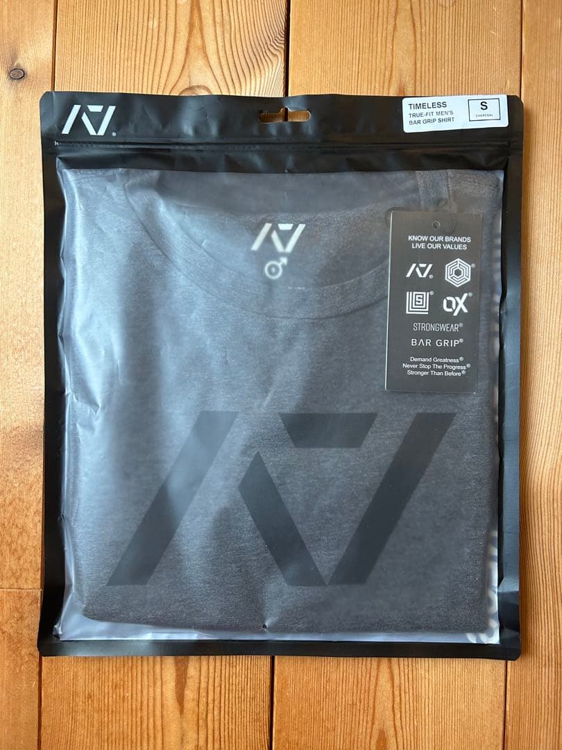 A7 BAR GRIP Tシャツ CHARCOA （メンズSサイズ）