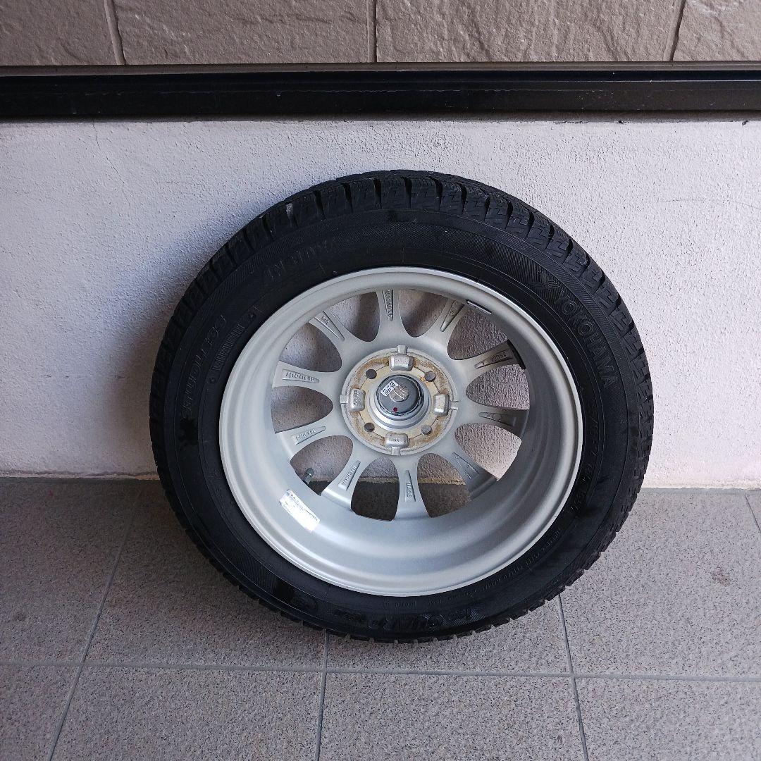 最終価格送料込みスノータイヤホイールセット(軽用)4本横浜タイヤ(即購入大歓迎)