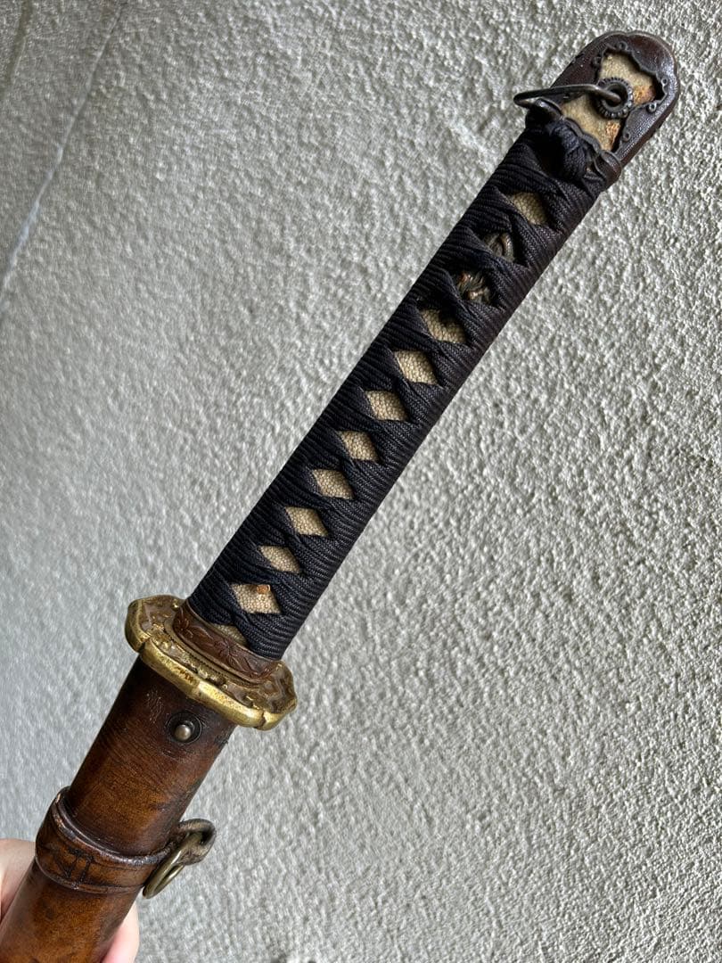 軍刀　拵え　日本刀　模造刀　日本軍　指揮刀 短剣　脇差　居合刀　全長88.7cm