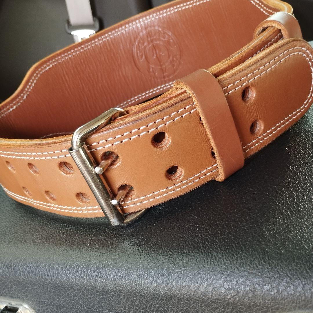 ゴールドジム プロレザーベルト Lサイズ