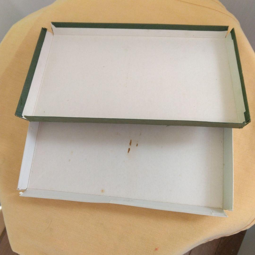 ★単品可 昭和レトロ新品未使用箱入り沖縄みんさー織半幅帯　紺色と茶色の2本セット