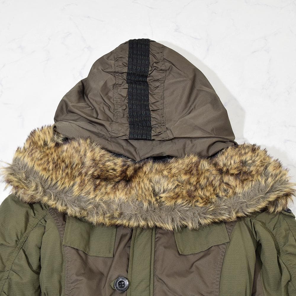 00s y2k archive DIESEL n-3b ミリタリーコート XS