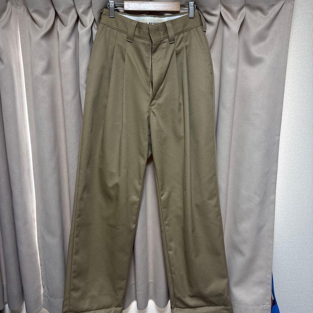 THE SHINZONE チノパン ツータック　ベージュ