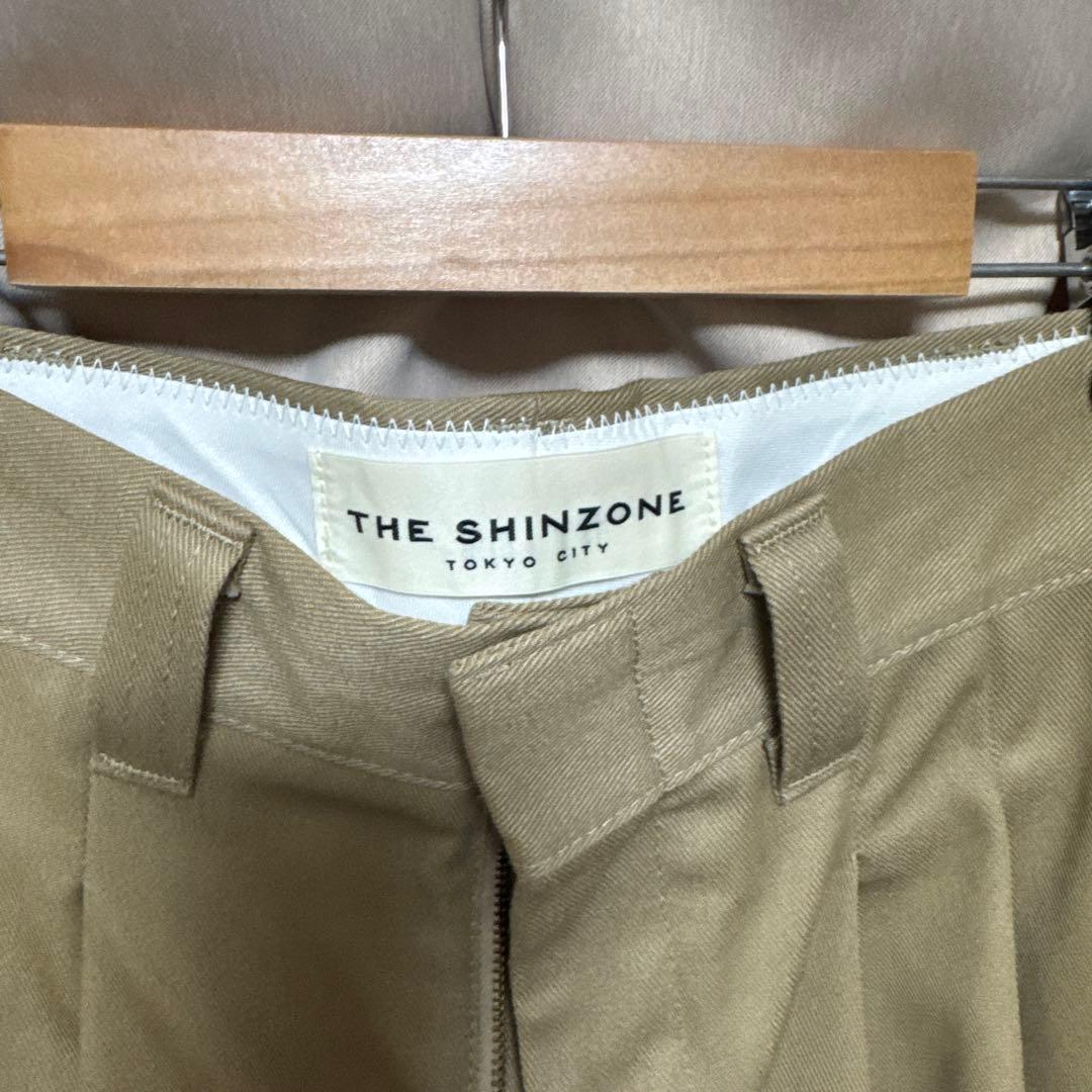 THE SHINZONE チノパン ツータック　ベージュ