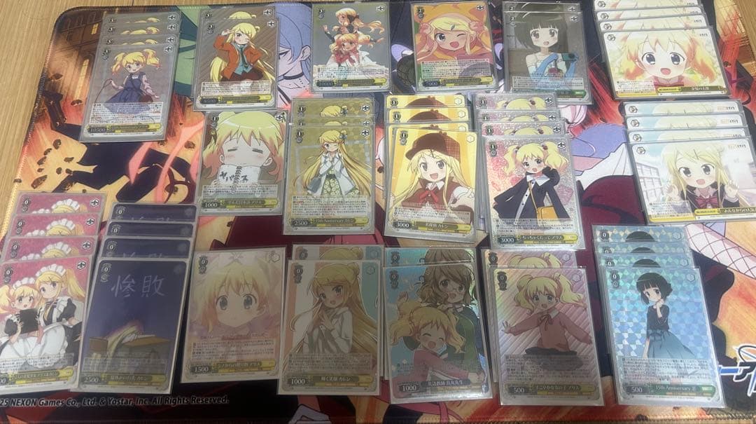 ヴァイスシュヴァルツ　きんモザ8枝デッキ　ほぼホイル