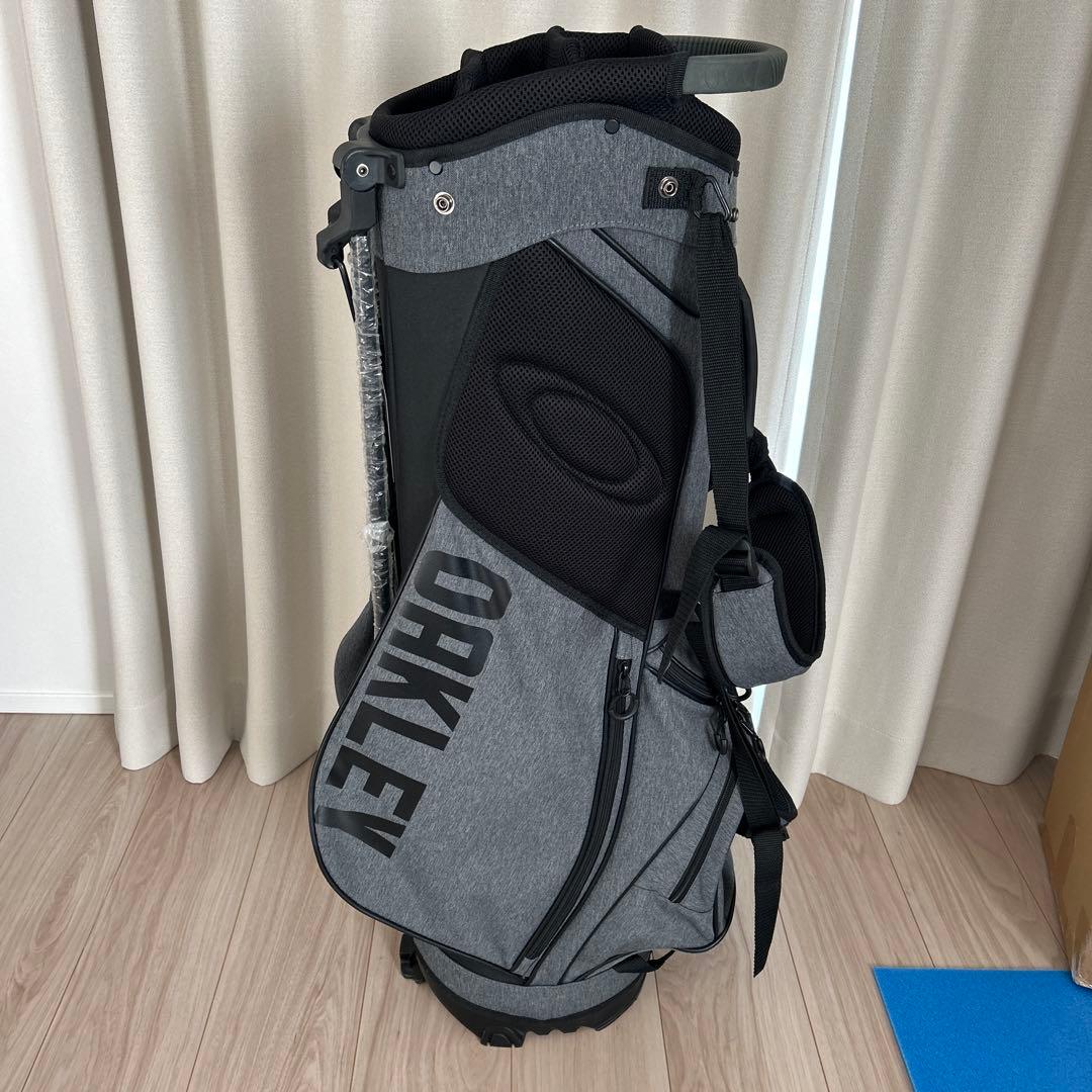 OAKLEY キャディバッグ グレー スタンド付き