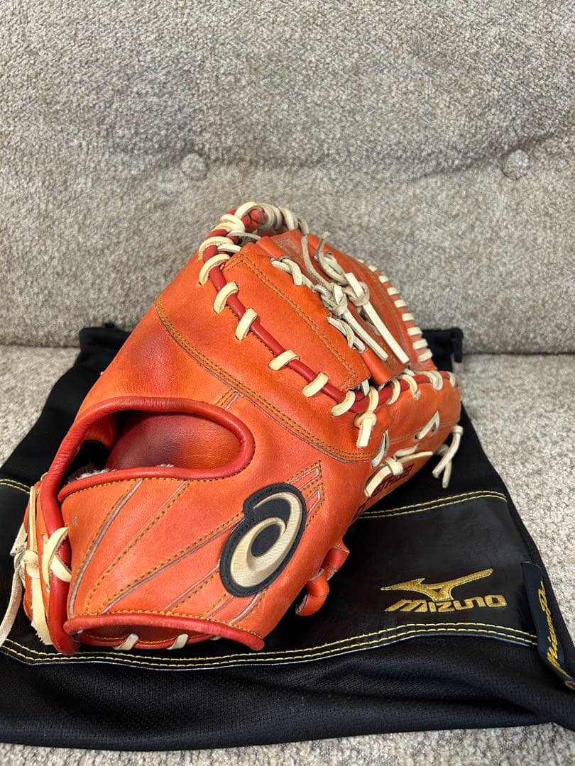 【即戦力】軟式　一塁手用グラブ　アシックス　スピードアクセル　※ミズノグラブ袋付