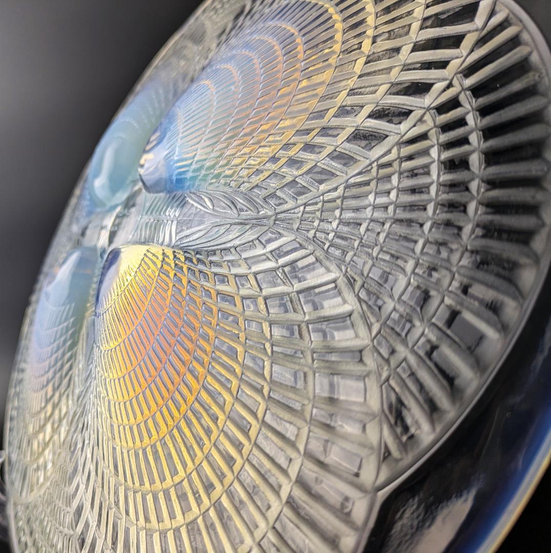 ラッシーさん専用ガラス界の至宝★ルネ・ラリック オパルセント大型コキーユ 25㎝