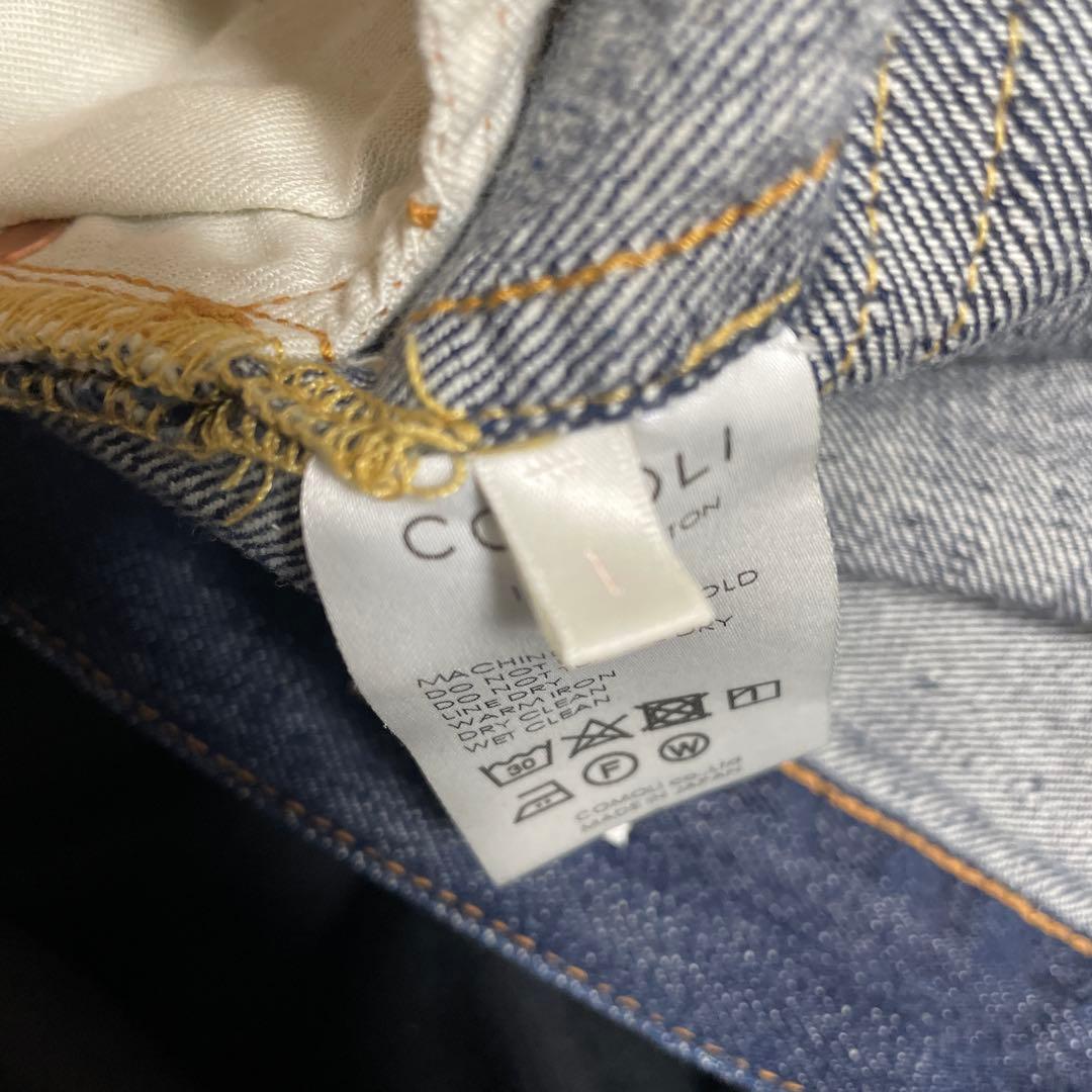 【美品】comoli コモリ 5pデニム ジーンズ