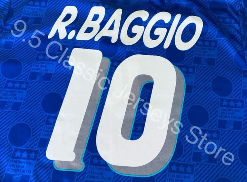 イタリア代表 1994 ホーム ユニフォーム #10 バッジョ 選手仕様