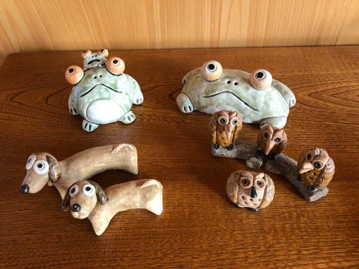 陶器 置物 信楽焼