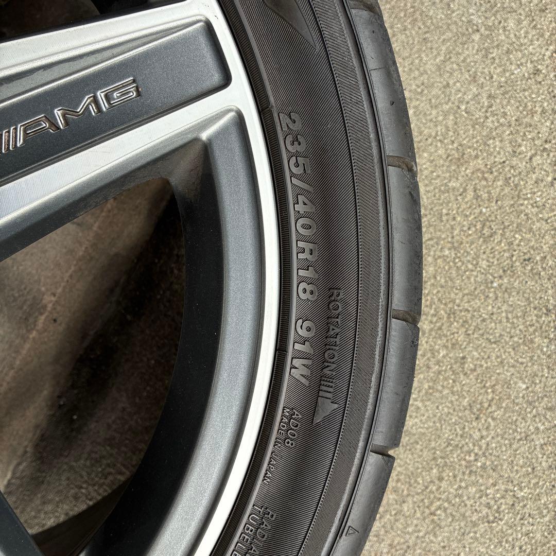 C63 AMG 純正ホイール