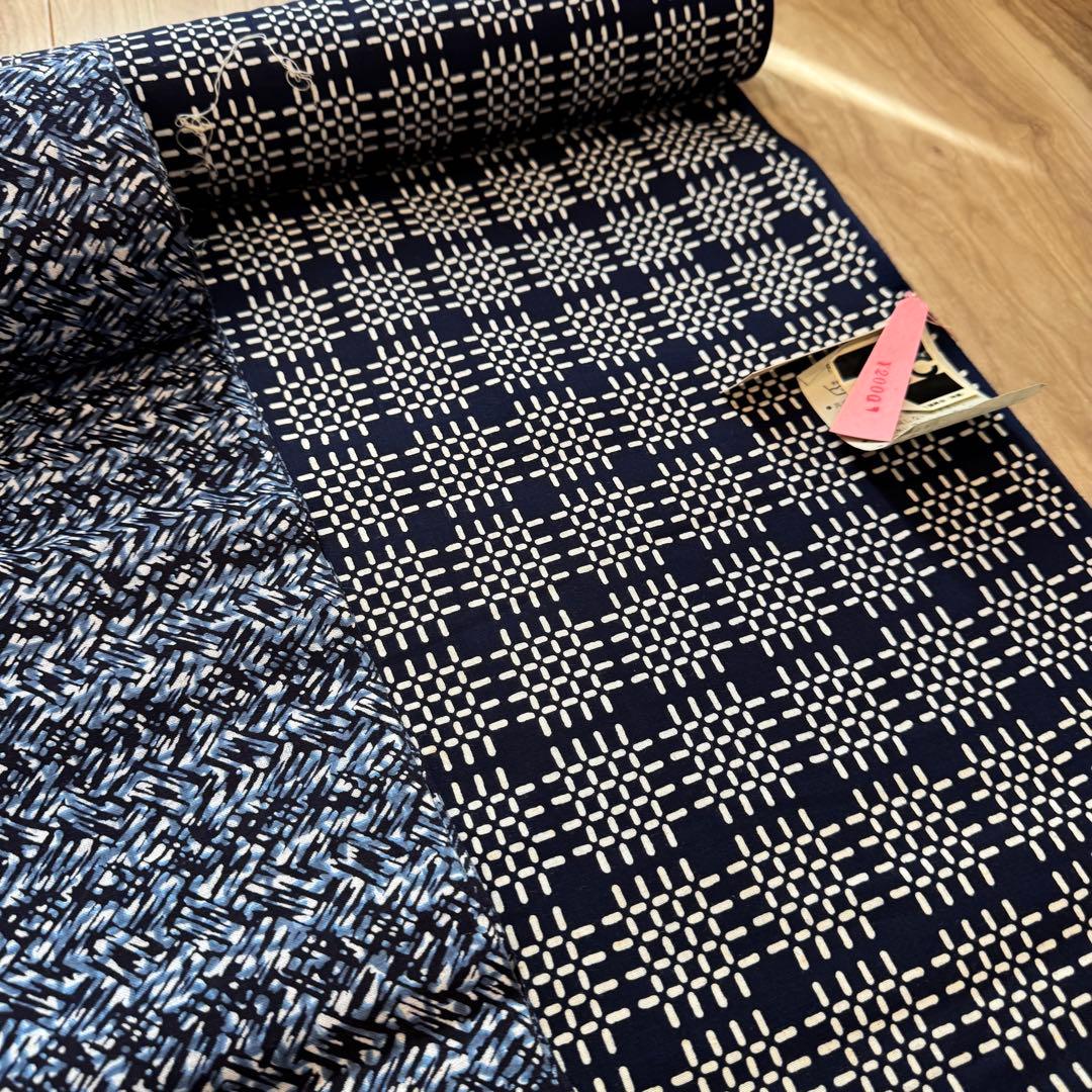 格安 リメイク　素材　 まとめ売り　着物　和服　10点　本染　浴衣　反物　三勝染