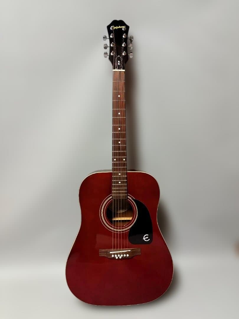 ★８弦仕様カスタム！エピフォン DR-100 WR 超低弦高激鈴鳴・超美品★