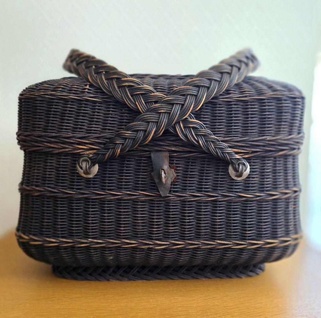 美品　フランス　アンティーク バスケット　籠　 パニエ　カゴ