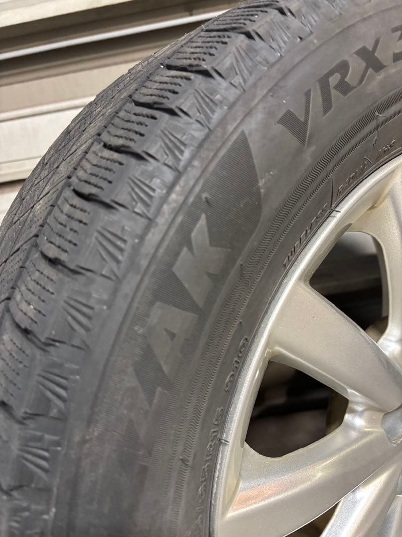 スタッドレス+アルミ　ブリヂストン VRX3 195-65-15 2021年製