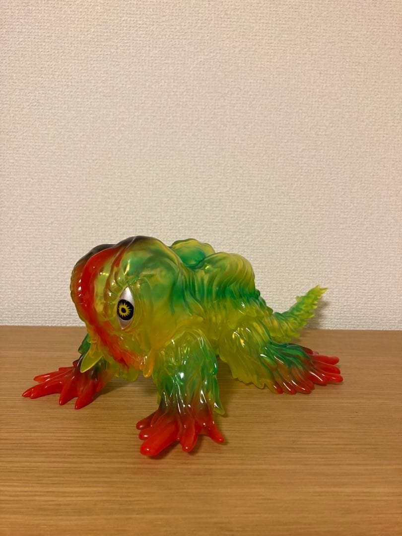 希少　マルサン450 四足ヘドラ　クリア成型　ソフビ