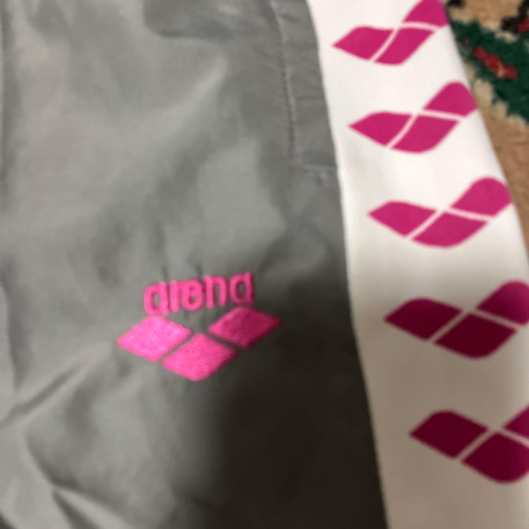 arenaアリーナ XL ナイロン セットアップ上下 水泳