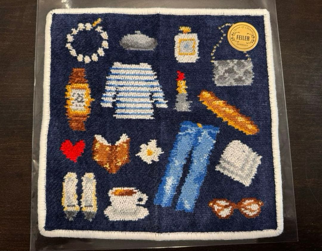 フェイラー　IENA イエナアンファンコラボ　タオルハンカチ　ベイクルーズ