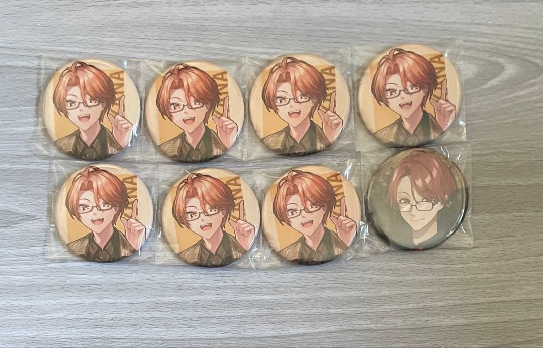 高田村 交易所 さかな 缶バッジ