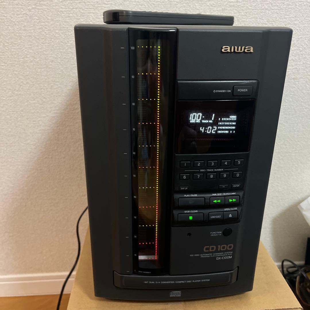 ラジオ・コンポ aiwa DX-C100M