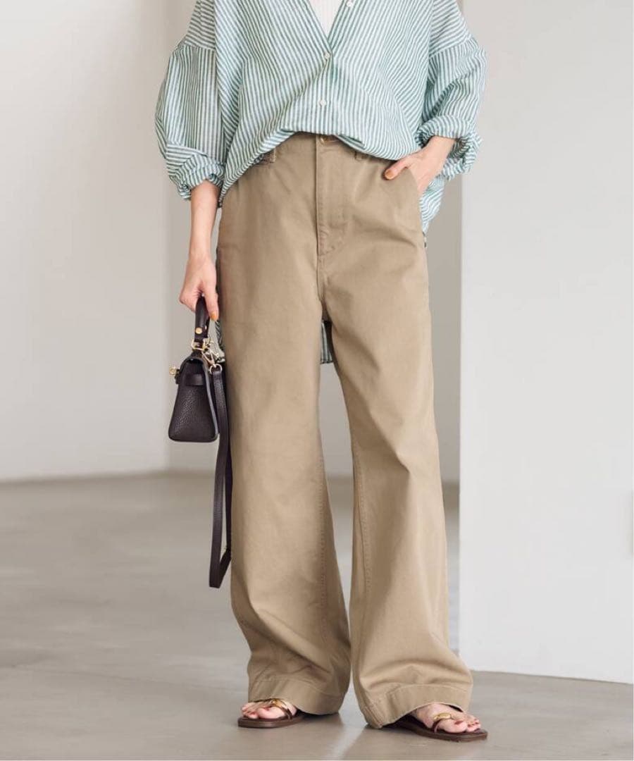 フレームワーク　OVER SIZED CHINO パンツ