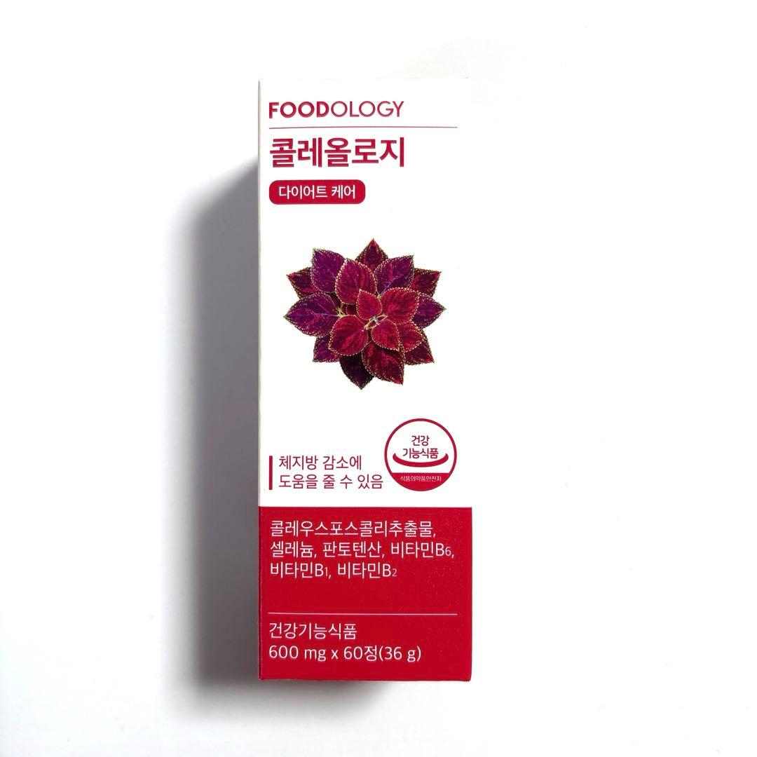 【期間限定】FOODOLOGY フードオロジー コレオロジー 錠剤 60錠 ×4