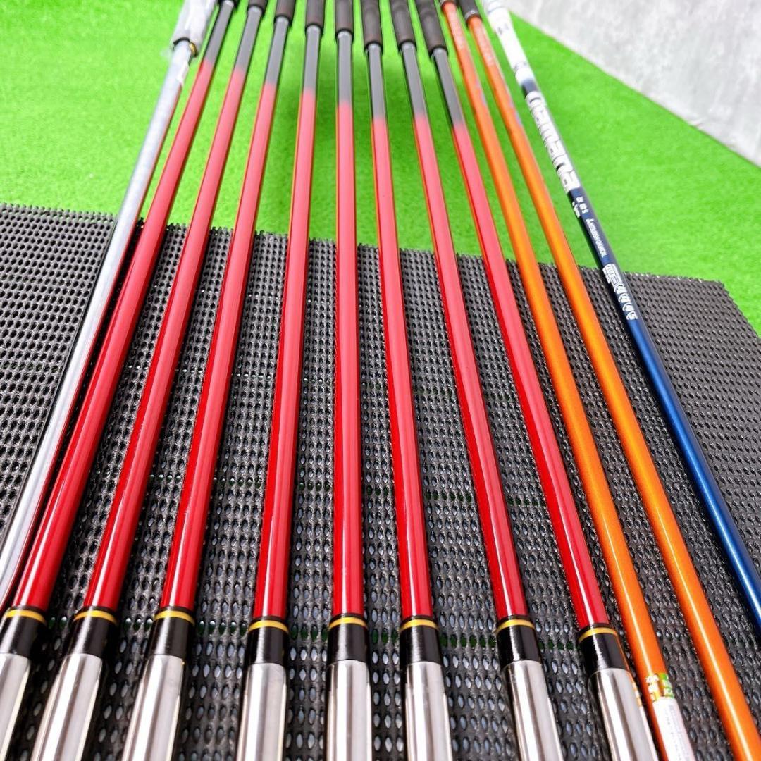 貴重レフティ メンズ スリクソン ZX7 ゴルフクラブセット 左打ち12本初心者