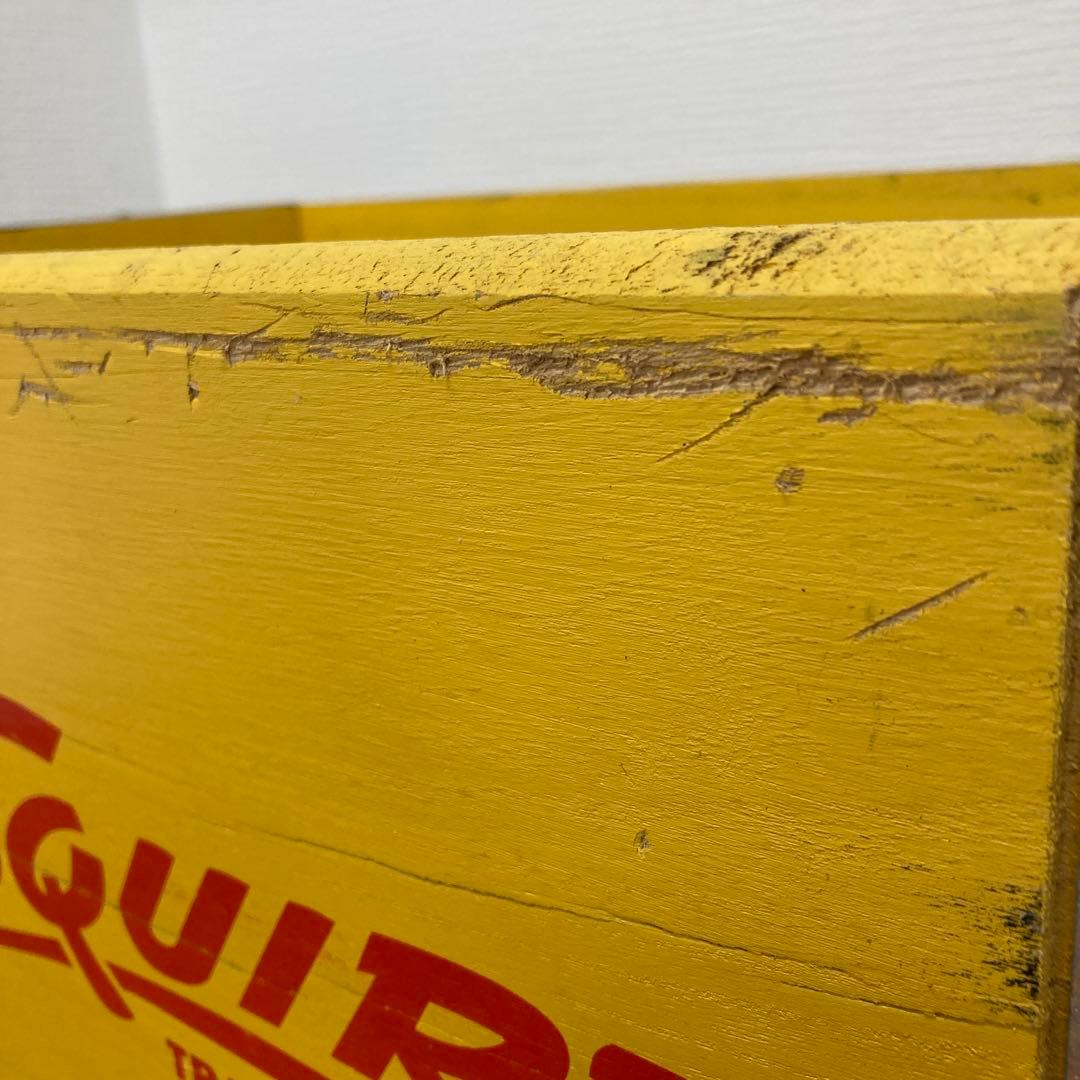 N391② ビンテージ ウッドクレート SQUIRT スクワート・ボーイ レトロ