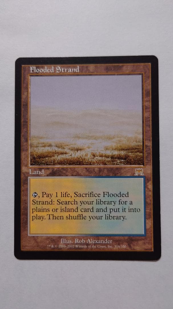 溢れかえる岸辺 通常 英語版 旧枠 オンスロート