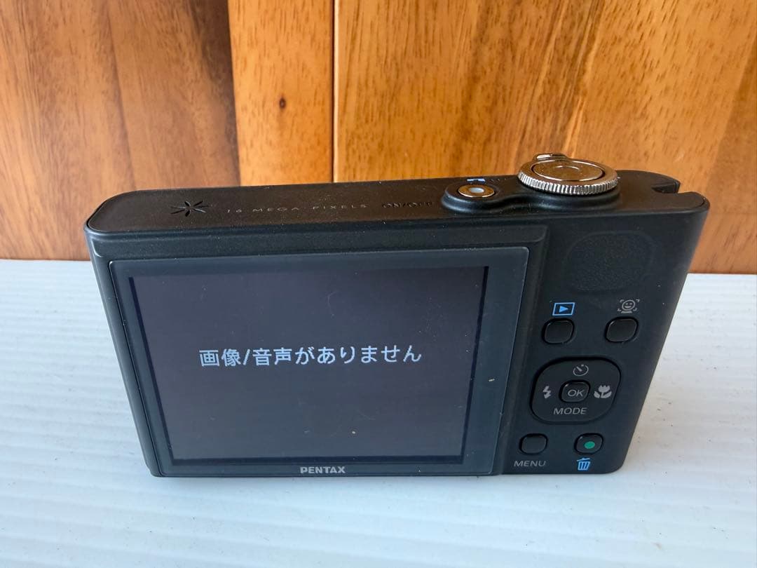 PENTAX OptioブラックRZ18デジカメ(a42)