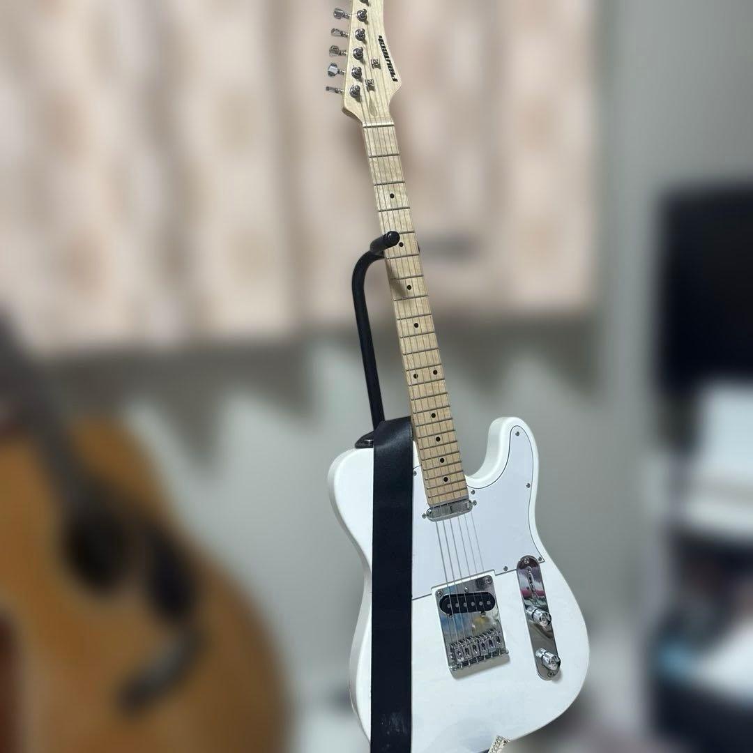 Play techエレキギター 白色